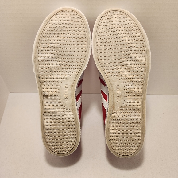 Adidas Daily 3.0 Men's Red And White Sneakers GY8116, Size 9.5 - Picture 9 of 10